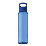 Trinkflasche Glas 470 ml Blau von oben