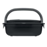 Lunchbox PP Schwarz, Detailaufnahme des Materials