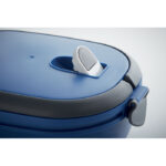 Lunchbox PP Blau, Detailaufnahme des Materials