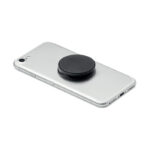 Runder Smartphone Halter Schwarz von oben