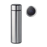 Isolierkanne 450ml mit C° Silber als Werbeartikel mit Logodruck