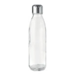 Trinkflasche Glas 650 ml Weiß als Werbeartikel mit Logodruck