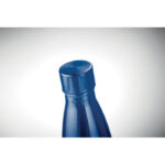 Edelstahl Isolierflasche 500ml Blau von oben