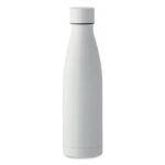 Edelstahl Isolierflasche 500ml Weiß als Werbeartikel mit Logodruck