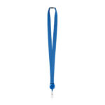 Lanyard mit Badge-Halter Blau, Seitenansicht