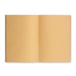 DIN A5 Notizbuch mit Pappcover, Rückansicht