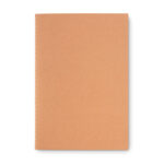 DIN A5 Notizbuch mit Pappcover, Seitenansicht