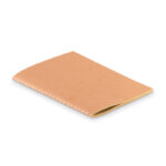 DIN A6 Notizbuch mit Pappcover als Werbeartikel mit Logodruck