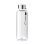 RPET-Flasche 500ml Weiß als Werbeartikel mit Logodruck