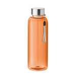 RPET-Flasche 500ml Orange als Werbeartikel mit Logodruck