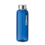RPET-Flasche 500ml Blau als Werbeartikel mit Logodruck