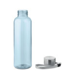 RPET-Flasche 500ml Blau, geöffnet dargestellt