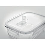 Lunchbox Glas 900ml, Detailaufnahme des Materials