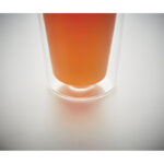 Borosilikat Trinkglas 350ml, Detailaufnahme des Materials