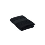 Handtuch Organic Cotton Schwarz als Werbeartikel mit Logodruck