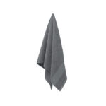 Handtuch Organic Cotton Grau, Seitenansicht