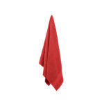 Handtuch Organic Cotton Rot, Seitenansicht