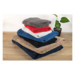 Handtuch Organic Cotton Blau im praktischen Einsatz