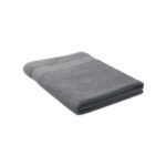 Handtuch Organic Cotton Grau als Werbeartikel mit Logodruck