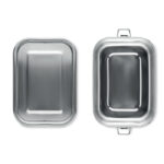 Lunchbox Edelstahl 750ml, geöffnet dargestellt