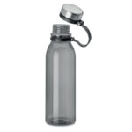 RPET Trinkflasche 780 ml Grau, geöffnet dargestellt