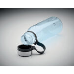 RPET Trinkflasche 780 ml Blau, Detailaufnahme des Materials