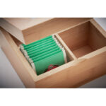 Teebox aus Bambus, Detailaufnahme des Materials