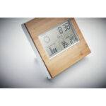 Wetterstation Bambus, Detailaufnahme des Materials