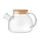 Teekanne Borosilikatglas 850ml als Werbeartikel mit Logodruck