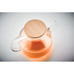 Teekanne Borosilikatglas 850ml, Detailaufnahme des Materials