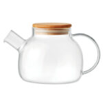 Teekanne Borosilikatglas 850ml, Seitenansicht