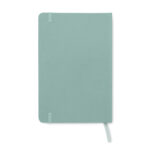 DIN A5 Notizbuch 600D RPET Blau, Seitenansicht