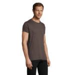 REGENT FIT T-Shirt Herren 150 g/m² Grau – Seitenansicht