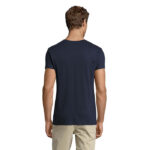 REGENT FIT T-Shirt Herren 150 g/m² Blau – Rückansicht