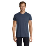 REGENT FIT T-Shirt Herren 150 g/m² Blau – Vorderansicht