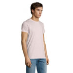 REGENT FIT T-Shirt Herren 150 g/m² Rosa – Seitenansicht