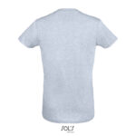 REGENT FIT T-Shirt Herren 150 g/m² Blau – Rückansicht