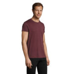 REGENT FIT T-Shirt Herren 150 g/m² Rot – Seitenansicht
