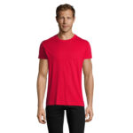 REGENT FIT T-Shirt Herren 150 g/m² Rot – Vorderansicht