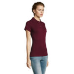 PRIME Poloshirt Damen 200 g/m² Braun – Seitenansicht