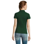 PRIME Poloshirt Damen 200 g/m² Grün – Rückansicht