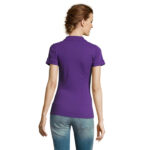 PRIME Poloshirt Damen 200 g/m² Purple – Rückansicht