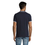 PASADENA Poloshirt Herren 200 g/m² – Rückansicht