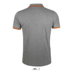 PASADENA Poloshirt Herren 200 g/m² – Rückansicht