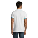 PASADENA Poloshirt Herren 200 g/m² – Rückansicht
