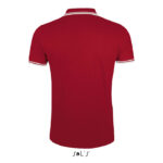 PASADENA Poloshirt Herren 200 g/m² – Rückansicht