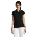 PASADENA Poloshirt Damen 200 g/m² – Vorderansicht