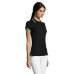 PASADENA Poloshirt Damen 200 g/m² – Seitenansicht