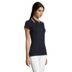 PASADENA Poloshirt Damen 200 g/m² – Seitenansicht