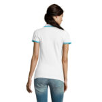 PASADENA Poloshirt Damen 200 g/m² – Rückansicht